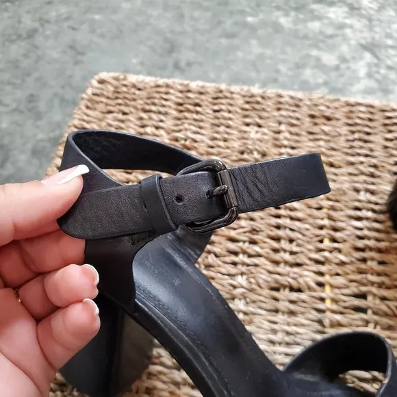 Coach Pheobe Black Heels