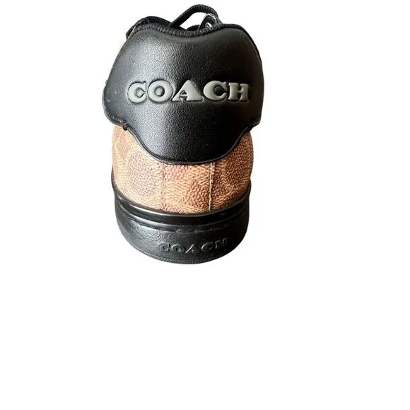 COACH Signature Logo Print Sneakers size 9