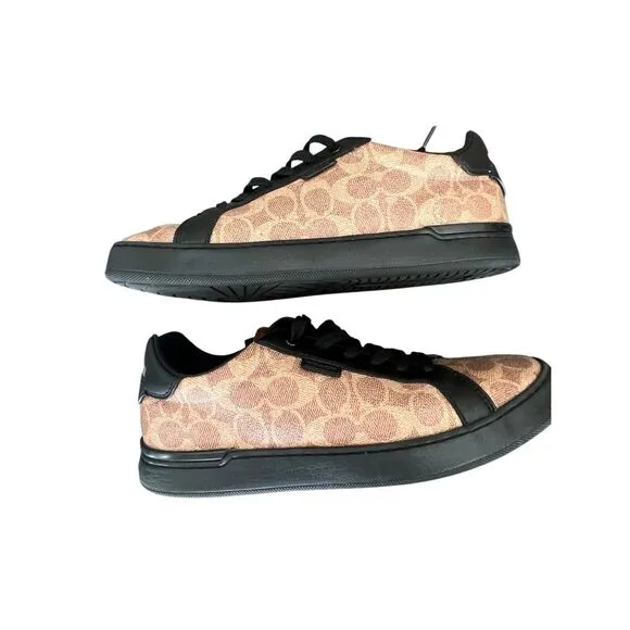 COACH Signature Logo Print Sneakers size 9