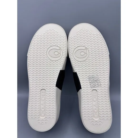 Coach Skate Slip On Sneaker In Signature Canvas With Rexy, Size 8 D