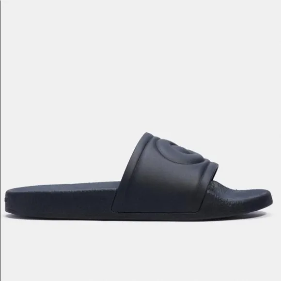 COACH ULLA SLIDES rubber new in box Size 8 unisex black street wear beac…