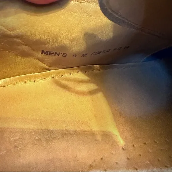 COLE HAAN Air Giraldo Wingtip‎ British Tan Leather Oxfords Shoes Sz 9