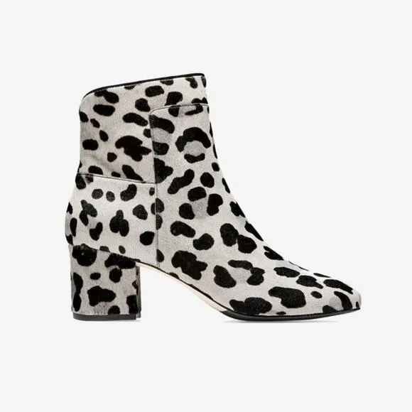 Cole Haan Arden Grand Animal Print Booties