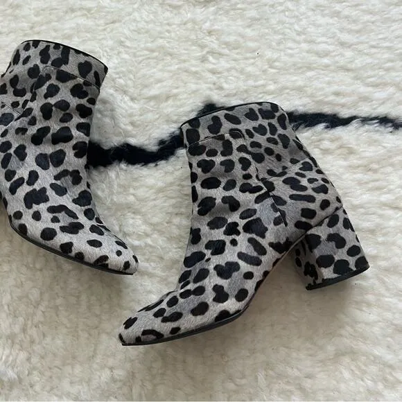 Cole Haan Arden Grand Animal Print Booties