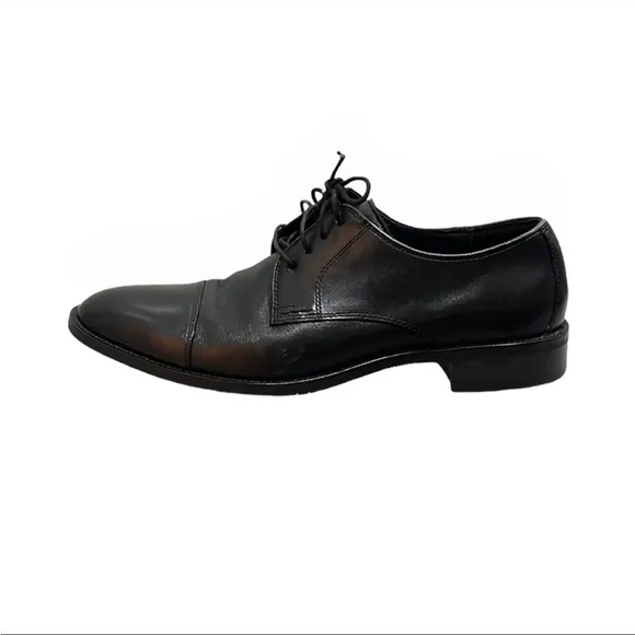 Cole Haan Black Leather Oxfords Size 10