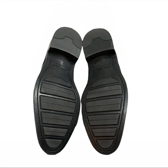 Cole Haan Black Leather Oxfords Size 10