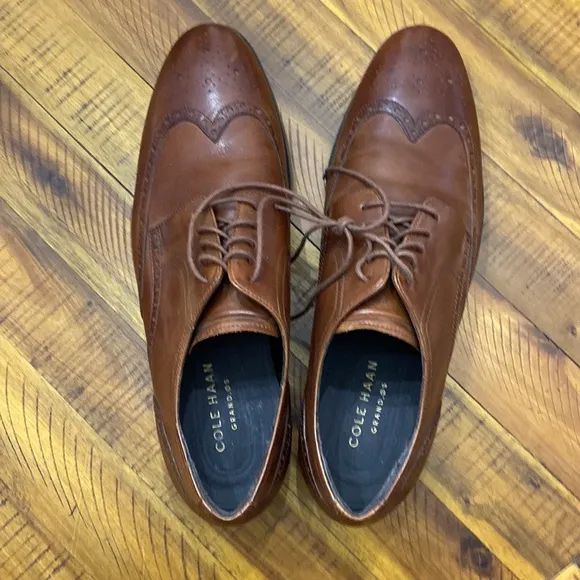 Cole Haan Grand 0S Leather Oxfords Size 11.5