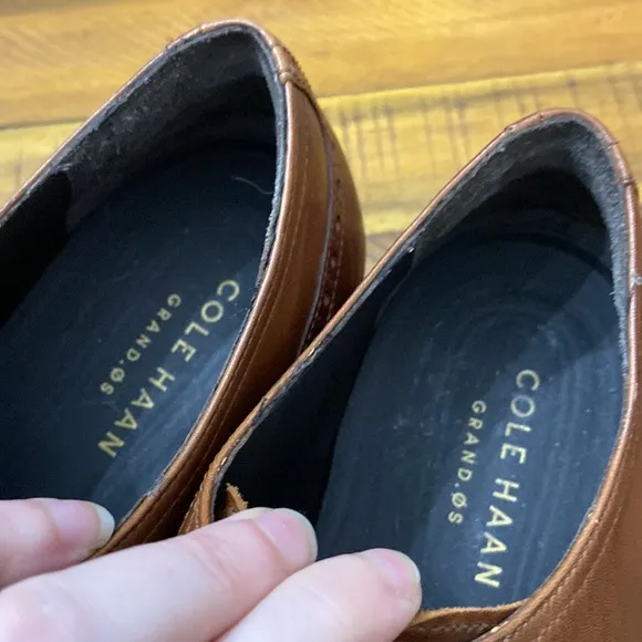 Cole Haan Grand 0S Leather Oxfords Size 11.5