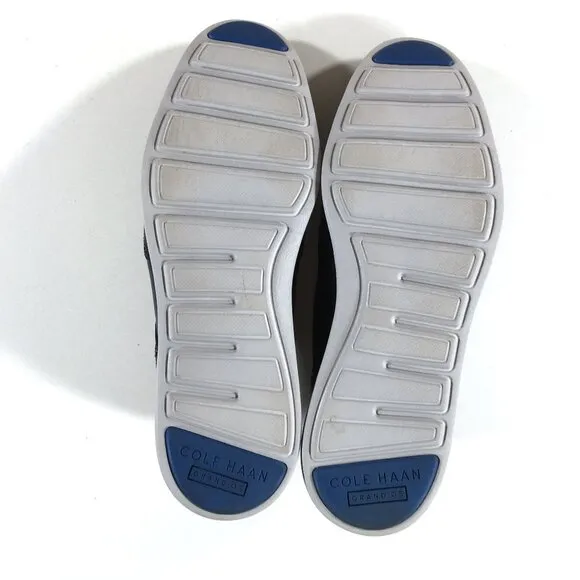 Cole Haan Grand.OS Wingtip Shoes Mens Size 13 Blue Leather C21618