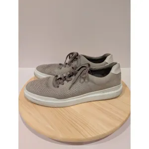Cole Haan GrandPro Rally Laser Cut Casual Sneakers Mens 11.5 M Nubuck Suede Gray