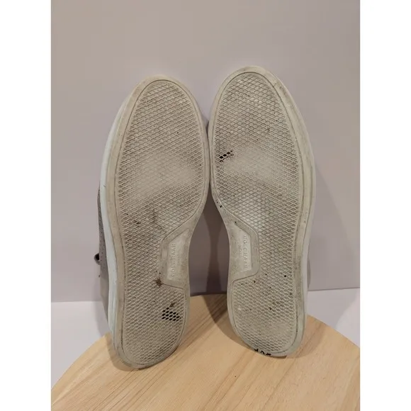 Cole Haan GrandPro Rally Laser Cut Casual Sneakers Mens 11.5 M Nubuck Suede Gray