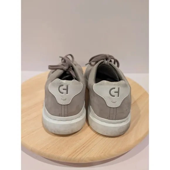 Cole Haan GrandPro Rally Laser Cut Casual Sneakers Mens 11.5 M Nubuck Suede Gray