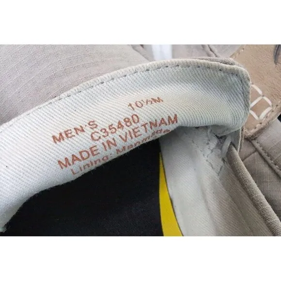 Cole Haan GrandPro Rally Loafer Shoe Mens 10.5 Gray Tan Slip On Canvas
