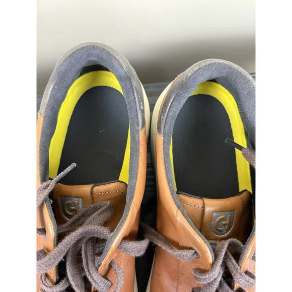 Cole Haan GrandPro Topspin Sneaker Shoe Mens Sz 12 M Light Brown Casual C34229