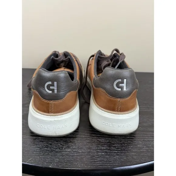 Cole Haan GrandPro Topspin Sneaker Shoe Mens Sz 12 M Light Brown Casual C34229