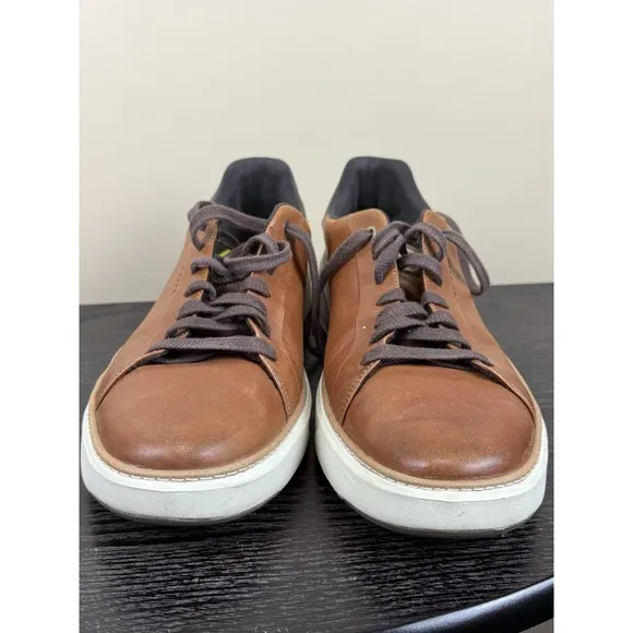 Cole Haan GrandPro Topspin Sneaker Shoe Mens Sz 12 M Light Brown Casual C34229