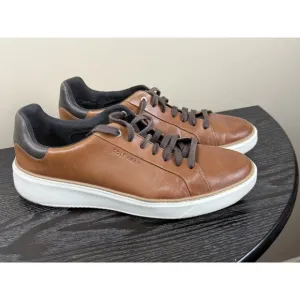 Cole Haan GrandPro Topspin Sneaker Shoe Mens Sz 12 M Light Brown Casual C34229