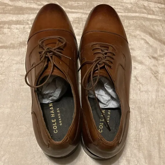 Cole Haan Jay Grand Wing Oxford British Tan