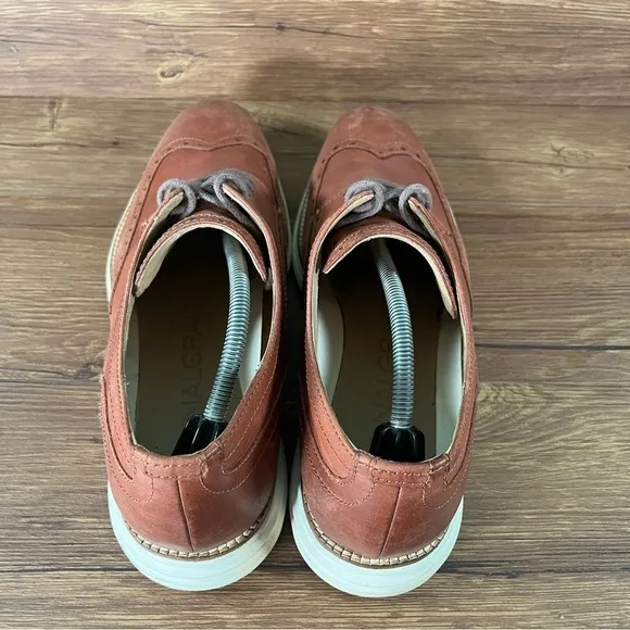 COLE HAAN LUNARGRAND Brown Leather Wingtips Oxfords Sneakers Men’s Size 12 Shoes