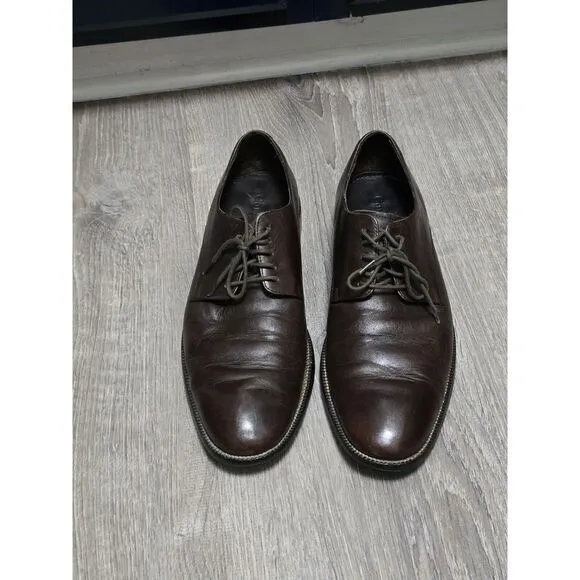Cole Haan Men's Brown Leather‎ Oxfords Size 10.5M