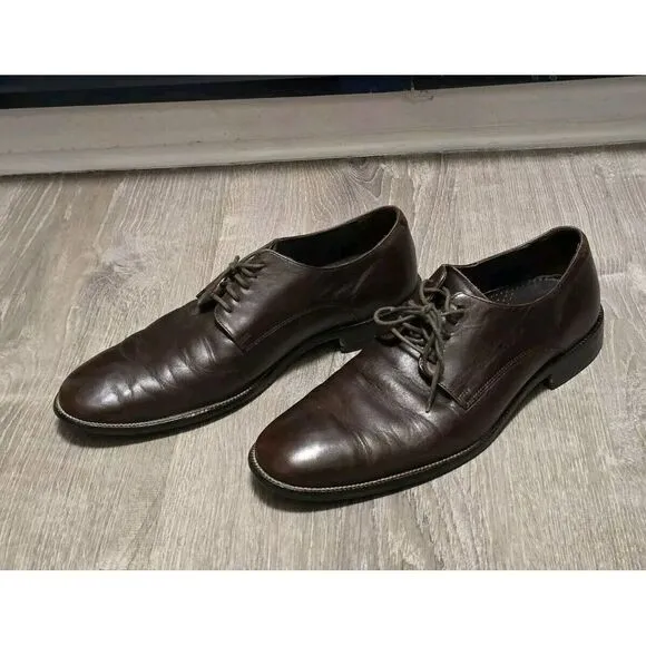 Cole Haan Men's Brown Leather‎ Oxfords Size 10.5M