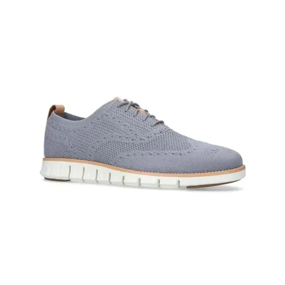 Cole Haan Mens Sz 11.5 M 2.ZERØGRAND Oxford Dress Shoe Stitchlite Blue NO INSOLE