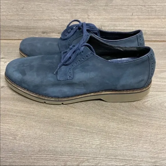 Cole Haan | Oxfords Navy Blue Nubuck Leather 8.5