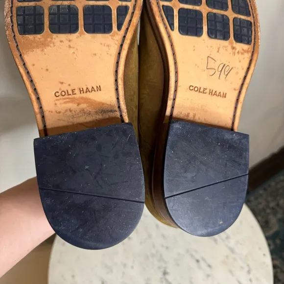 Cole Haan Oxfords Size 13 M tan brown shoes Leather lace up