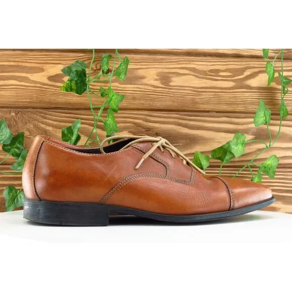 Cole Haan‎ Shoes Sz 8 M Brown Derby Oxfords Leather Men
