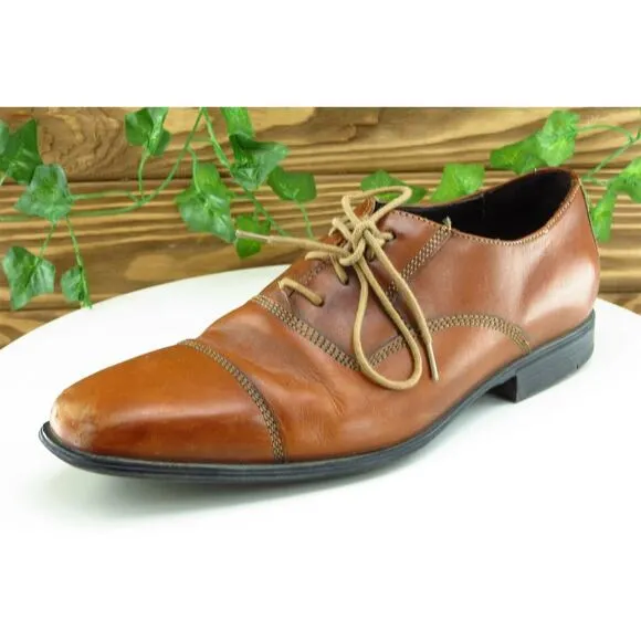 Cole Haan‎ Shoes Sz 8 M Brown Derby Oxfords Leather Men