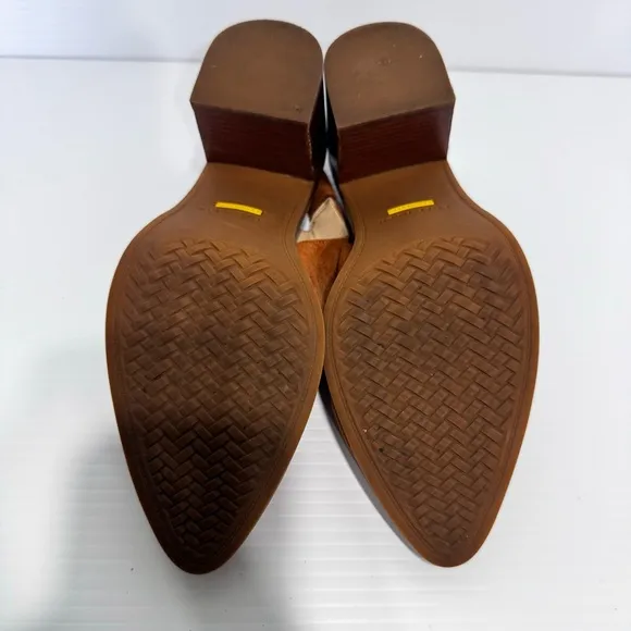 Cole Haan Vicky Tan Suede Leather Booties Size 8