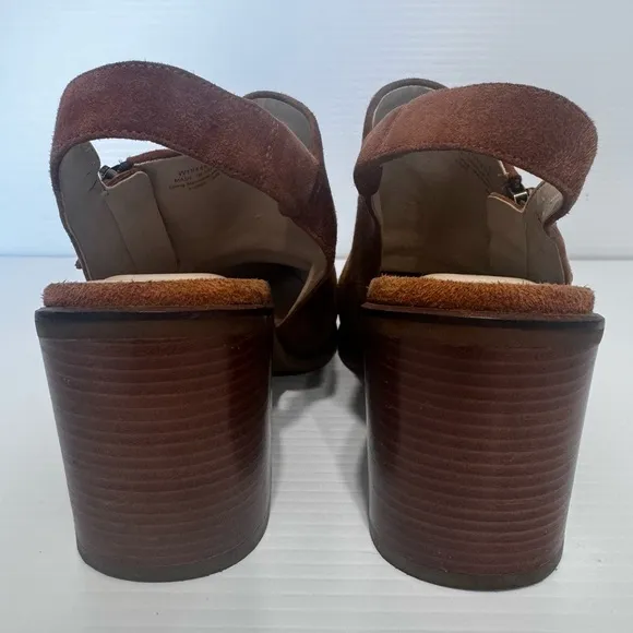 Cole Haan Vicky Tan Suede Leather Booties Size 8