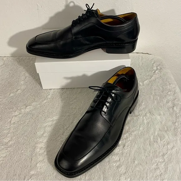 Cole Haan Warren Apron Black Leather Oxfords Men’s Size 13M