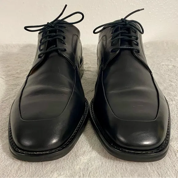 Cole Haan Warren Apron Black Leather Oxfords Men’s Size 13M
