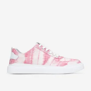 Cole Haan Women's Grandpro Rally Canvas Court Sneakers in Pink Ikat Print Sz10.5