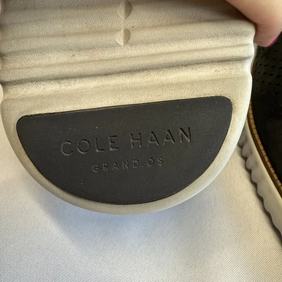Cole Haan Zerogrand 2.0 Oxford Shoes Mens Size 11 Black Wingtip Casual