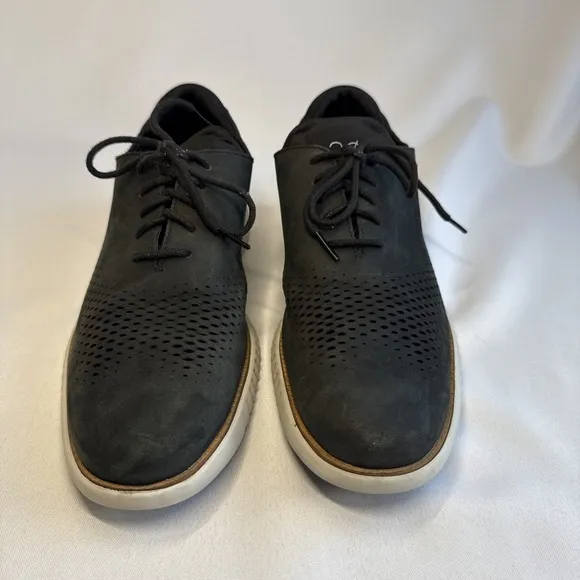 Cole Haan Zerogrand 2.0 Oxford Shoes Mens Size 11 Black Wingtip Casual