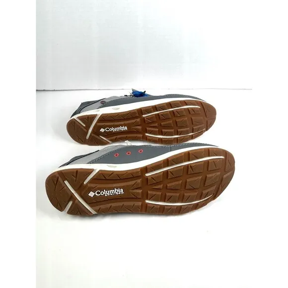 Columbia Men's PFG Bahama Vent Loco Relaxed Boat Shoes Grey Steel, Size 9 NEW