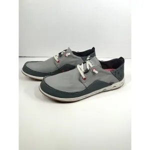 Columbia Men's PFG Bahama Vent Loco Relaxed Boat Shoes Grey Steel, Size 9 NEW