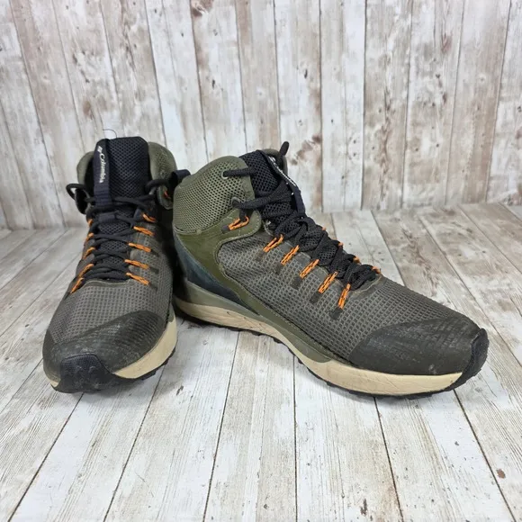 Columbia Waterproof Hiking Trail Shoes Lightweight Boots Mens Size 11