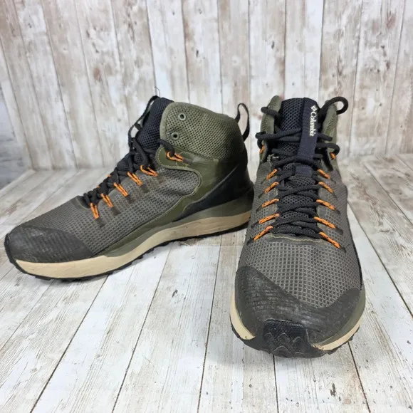 Columbia Waterproof Hiking Trail Shoes Lightweight Boots Mens Size 11