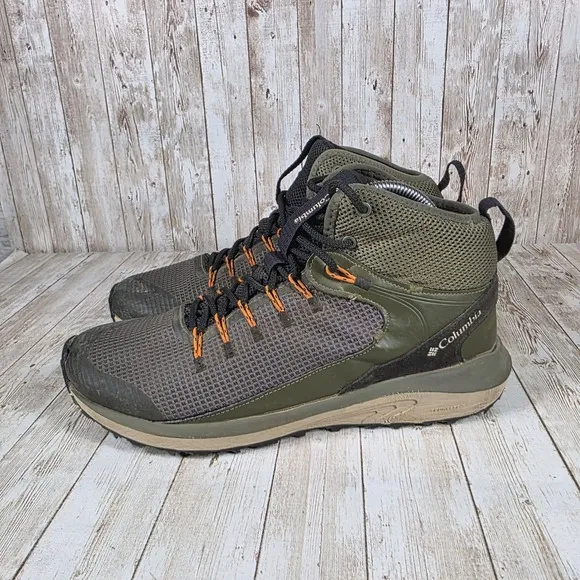 Columbia Waterproof Hiking Trail Shoes Lightweight Boots Mens Size 11