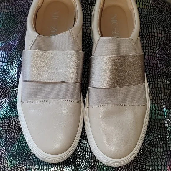 Comfortable NIC ZOE Leather Slip On shoe