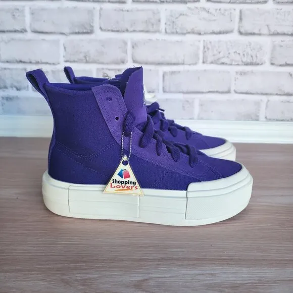 ⭐Converse Chuck Taylor All Star Cruise Sz 9 Women Shoes Purple Sneakers A10238C