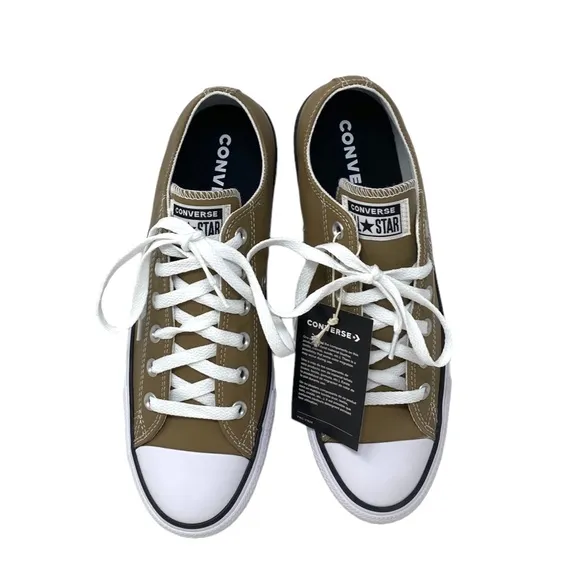 Converse Chuck Taylor OX Sand Dune Leather Casual Shoe Low Top Men Size A09926C