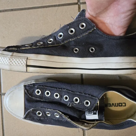 Converse Chuck Taylor Slip On Canvas Sneakers.