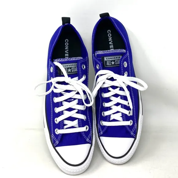 Converse Ctas OX Shoes For Men Blue Orchid Casual Low Top Canvas Skate 172018C
