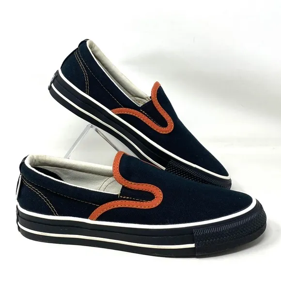 Converse Ctas Slip On Low Top Canvas Black Women Sneakers Custom 171852C-BLKORG