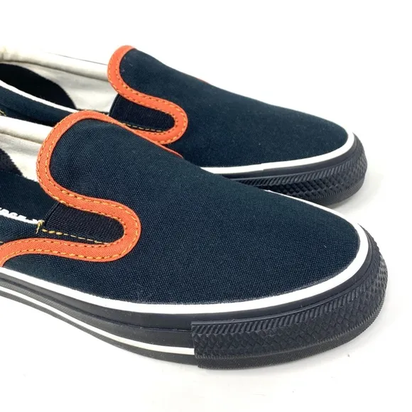 Converse Ctas Slip On Low Top Canvas Black Women Sneakers Custom 171852C-BLKORG