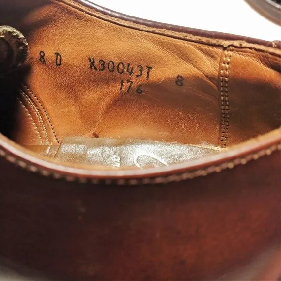 CORDWAINER-WRIGHT Oxford Sz 9D
